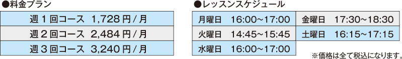 Fits料金プラン・スケジュール